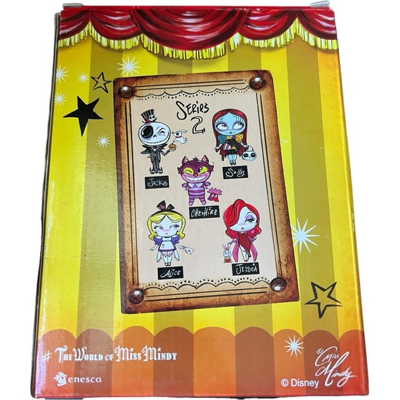 NEW Enesco World of Miss Mindy Presents Disney Cheshire Cat Vinyl Figurine 7” - Picture 6 of 7